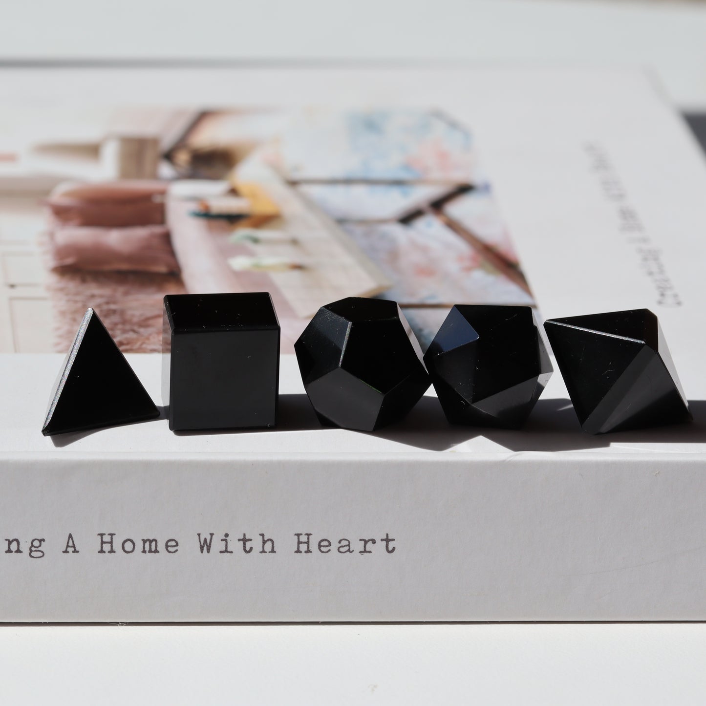 Black Obsidian Geometry Set US