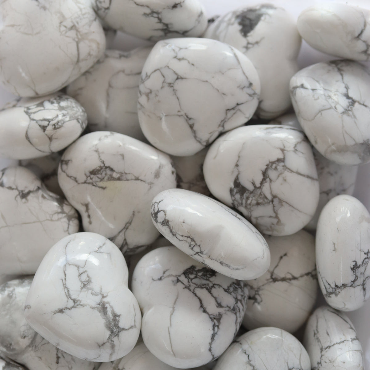 Howlite Mini Heart