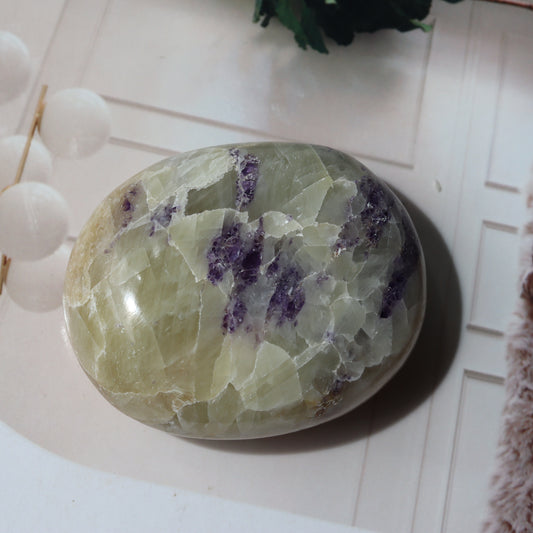 Fluorite, Calcite & Quartz Palm🌴🌴